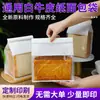 Bolsa para pan tostado con sellado de borde de alambre papel kraft blanco ventana transparente horneado sello octagonal bolsa de embalaje impresión a color lotes pequeños