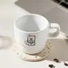 Taza Creativa de Cachorro Apilado de Dibujos Animados Cerámica Taza Linda Taza para Beber en Casa Taza para Café de Desayuno de Oficina