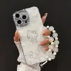 Pulseira de gatos para tela cheia adequada para capa de celular Apple 17promax iphone15 fofa de desenho animado 16 alta aparência feminina