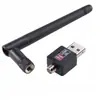 Tarjeta de red inalámbrica tarjeta de red USB mini tarjeta de red inalámbrica USB computadora de escritorio receptor transmisor wifi USB