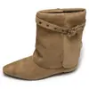 Botas Gruesas Estilo Británico Negro para Mujer Otoño 2026 Nuevo Estilo que Aumentan la Altura, para Combinar con Faldas, Estilizadoras, Retro, Maillard, Botines