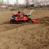 Máquina de Manejo Pastoral tipo Oruga, Equipo de Construcción Agrícola, Motocultor Micro Auto-Propulsado para Invernadero de Huerto
