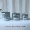 Huaxia Release-Balde Viejo de Lata Retro Cubo para Flores Maceta Aspersores para Flores Adornos Decorativos Comestibles