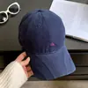 Gorra de béisbol retro bordada con letras estilo coreano para mujer, circunferencia de cabeza grande, ala ancha, hace que la cara parezca más pequeña, gorra nueva de pico de pato