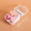 Gutu Beauty Huevo 4 Empaquetado Borla para Polvo Seco y Húmedo Huevo Esponja Maquillaje Maquillaje Herramienta de Maquillaje