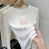 Camiseta para niños 2026 nuevo estilo cuello redondo manga larga para niñas otoño e invierno polar cálido y elegante top base para niñas pequeñas
