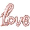 Globo de aluminio con forma de corazón de 40 pulgadas, ideal para bodas, San Valentín, confesiones, fotografías, cartas de amor y fiestas.