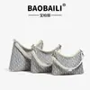 Bolsa Tote de Marca Lao Hua D de Alto Valor y Gran Capacidad para Mujer Modelo Nuevo 2026 Bolso de Hombro Transfronterizo Bolso Cruzado Versátil Retro