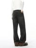MTLCLOTHES Jeans para Hombre de Invierno Nuevo Vintage Diseño de Costura de Deconstrucción Sentido Recto Holgado Lavados