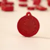 Acessórios de Contas Ping An Lock de Cinábrio de Alto Teor Acessórios para Joias DIY Pulseira Tecida à Mão Contas a Granel em estoque Atacado