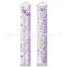 Novos adereços de decoração de aniversário transfronteiriços: Bandeiras decorativas de poliéster 100D, tecido para fundo de aniversário, faixas e dísticos personalizados