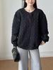 Chaqueta de Diseño Estilo Miyake para Mujer, Nueva Versátil Prenda Única Otoño 2025, Cárdigan de Algodón Bordado de Alta Gama para Mujer