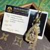 Amuleto Budista Tailandés Mini Buda de la Medicina Luang Por Yoo 2563 Templo Original Auténtico Amuleto Tailandés