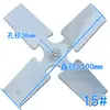 Aspas de Aleación de Aluminio para Ventilador de Torre de Refrigeración Soportes para Torre de Refrigeración Para Todos