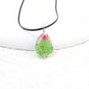 Suministro de fábrica gota de agua Cielo estrellado flor de encaje Narciso flor de cerezo collar lugar escénico venta caliente collar fresco dulce pastoral