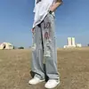 Camiseta casual de manga corta estilo americano para jóvenes hombres y mujeres, moda urbana ins de verano, top holgado y versátil de manga corta