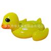 Pato amarillo grande inflable nuevo transfronterizo personalizado de fábrica Montura Flamenco fila flotante de agua para nadar al aire libre cama flotante de agua
