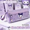 Nueva Estuche Triangular de Gran Capacidad de Panda para Niños y Niñas, Estuche de Lápices de Dibujos Animados de Alto Valor y Gran Capacidad