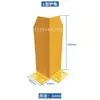 Protector de Pie de Estante Protector de Poste Protector de Esquina Accesorios para Estantes Pie Anti-colisión Estante de Apilamiento Protector de Esquina Protector de Pata en Forma de L Protector de Esquina en Forma de U