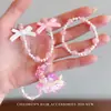 Collares, Pulseras, Decoraciones Lindas de Dibujos Animados para Niños, Colgantes de Cuentas Coloridos para Niñas Pequeñas, Joyería, Nuevos Accesorios para Bebé
