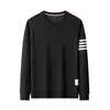 Sudadera de cuello redondo de alta gama para hombre, nuevo modelo de otoño 2026, adecuada para hombres de mediana edad, estilo business casual, suave y transpirable, sudadera básica para hombre