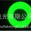 Película emisora de luz EL portátil, fluorescente verde de alto brillo, traje para espectáculo nocturno, borde visual de neón EL, luz fría