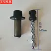 Rosca positiva y negativa 250-750W varilla roscada cabezal de bomba autocebante doméstico bomba de pozo profundo bomba de tornillo accesorios de bomba sumergible varilla roscada