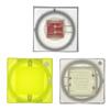 2525 cabeza de bola perlas de lámpara de alta potencia 1-3W rojo brillante azul amarillo verde blanco naranja rosa púrpura azul hielo amarillo dorado diodo emisor de luz