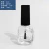 5ml10ml15ml Frasco Redondo para Esmalte Frasco Quadrado para Esmalte Cola para Esmalte Frasco Vazio Frasco Transparente de Vidro com Dispenser Agora