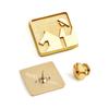 Broche Metálico Esmaltado com Logo Personalizado Liga de Zinco