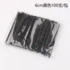 Clip de una palabra negro simple coreano para cabello embolsado Pinza para el cabello Femenina Linda Cabeza de Celebridad de Internet Pinza Ondulada Accesorios para el Cabello Venta al por Mayor