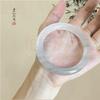 Pulseira Atacado Natural Gelo Tinta Jade Branco Luar Jade Pulseira Gelo Material Tinta Dan Qing Pulseira Feminina Jade Cinza Gelo Cui