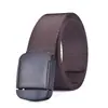 Cinturón Táctico de Lona Cinturón para Hombre Hebilla Automática Plástico No Metálico Nailon Cinturón para Pantalones Cinturón Tejido Cinturón para Pantalones de Hombre