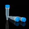 Tubo de congelación de plástico tubo de congelación desechable vertical graduado con rosca tubo de congelación consumibles de laboratorio tubo de congelación