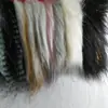 Piel de Zorro de Seda Brillante Felpa Dorada y Plateada Terciopelo de Pavo Real Pluma de Faisán Felpa Artificial Moda para Mujer Tela Navideña