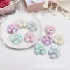 Accesorios de Flor de Perla de Tela, Adornos de Flor Hechos a Mano, Accesorios para Joyería DIY, Accesorios para el Cabello, Ropa, Zapatos, Calcetines, Accesorios para Juguetes