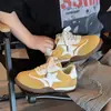 Zapatos de Exterior para Niños, Zapatillas de Entrenamiento Alemanas, Nuevo Estilo Verano 2026, Bloque de Color Versión Coreana, Zapatillas Deportivas Casuales Transpirables para Niños y Niñas