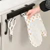 Gancho de Trilho Deslizante Transfronteiriço, Gancho de Ferro Forjado para Pendurar na Cozinha, Gancho para Entrada sem Furar, Gancho para Porta de Armário