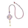 Nuevo Collar de Brocado Song con Borlas Estilo Chino DIY Accesorios Hanfu Colgante Adorno Estilo Nacional Calabaza de la Paz Regalo de Festival