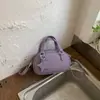 Bolsa de Ombro Fofa Estilo Coreano Estilo Ins para Mulheres Primavera 2026 Versátil Moda Bolsa Transversal Simples Bolsa de Mão de Luxo Leve