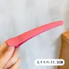 Pinza de pico de pato para maquillaje de moda estilo coreano, básico y simple, alto valor estético, pinza lateral, no deja marca, nuevo modelo 2026, pinza para el cabello elegante