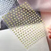 Yitu Adesivos para Unhas 3D Coração Padrão Formiga Folha de Ouro Gelatina Estilo Retro Popular Exquisito Acessórios Adesivos Yt7000