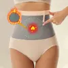 Pantalones Cálidos de Cintura Alta sin Costuras Transfronterizos Control de Vientre Postparto Moldeadores de Cuerpo Tallas Grandes Faja Cintura Levanta Glúteos Ropa Interior Anti-Enrollamiento