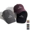 Novo Estilo Simples Bordado Boné de Baseball Cabeça Grande Feminino Outono e Inverno Estilo Coreano Versátil Chapéu de Sombra Mostra Rosto Pequeno Boné para Homens