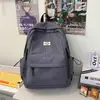 Mochila de gran capacidad para mujer, modelo nuevo para estudiantes de secundaria y universitarios, mochila de viaje a cuadros elegante y versátil
