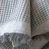 Funda de Sofá Minimalista Moderna, Tejida con Patrón de Diamantes en Forma de T, Cuadros, Color Sólido, Jacquard para Sofá