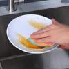 Bloque de Esponja Tricolor, Engrosado y Duradero, la Herramienta de Limpieza Definitiva para Lavar Platos, Paño de Cocina, Estropajo para Ollas, Asequible y de Larga Duración