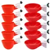 Frango, pato, ganso, bebedouro automático de plástico para aves, novo estilo de bebedouro automático para frangos, copo de beber para frangos, bebedouro para frangos