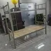 Beliche, cama de funcionário, cama de trabalhador, cama de ferro superior e inferior, cama de fábrica, cama escolar, cama escolar