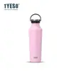 Moda Deportiva Transfronteriza Conservación del Frío Termo de Acero Inoxidable Botella de Agua Asa Portátil Taza Termo Gran Capacidad Venta al por Mayor 304